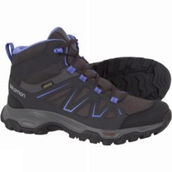 Salomon Womens Tibai Mid Boot Magnet/Phantom/Target Blue